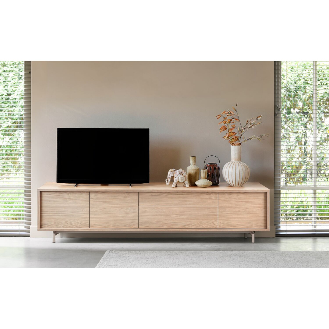 TV-meubel Famosa 228 cm bruin