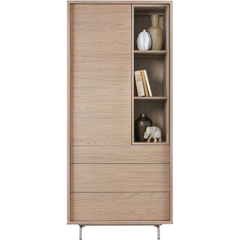 Opbergkast Famosa bruin 187x83x45 cm