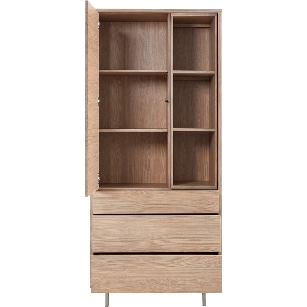 Opbergkast Famosa bruin 187x83x45 cm