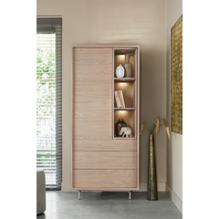 Opbergkast Famosa bruin 187x83x45 cm