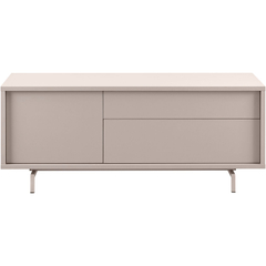 TV-meubel Famosa 132 cm grijs