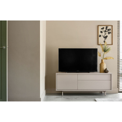 TV-meubel Famosa 132 cm grijs
