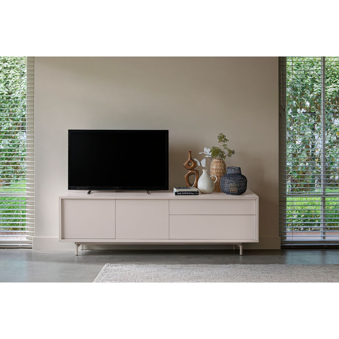 TV-meubel Famosa 180 cm grijs