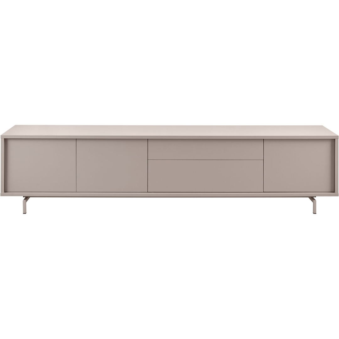 TV-meubel Famosa 228 cm grijs