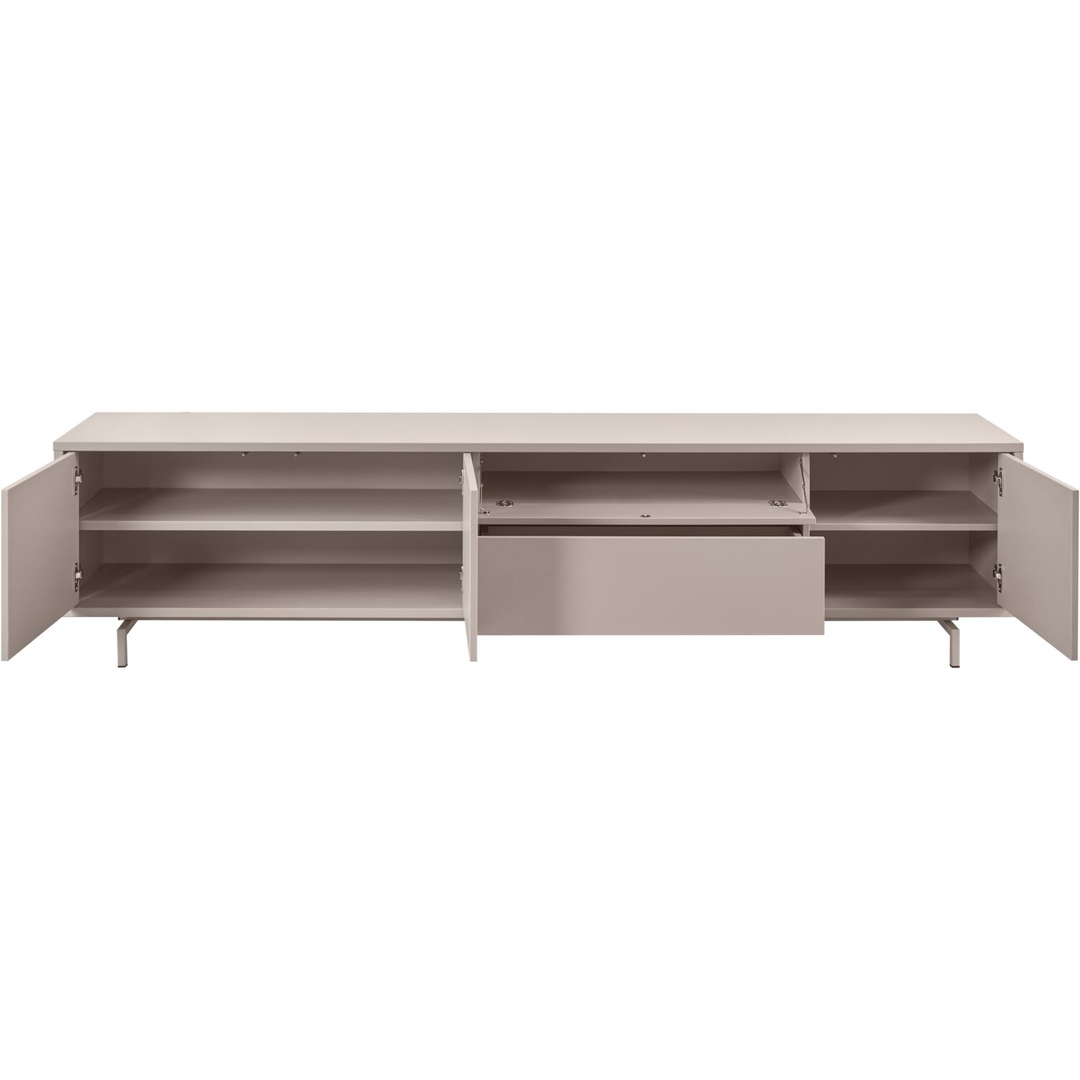 TV-meubel Famosa 228 cm grijs