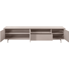TV-meubel Famosa 228 cm grijs