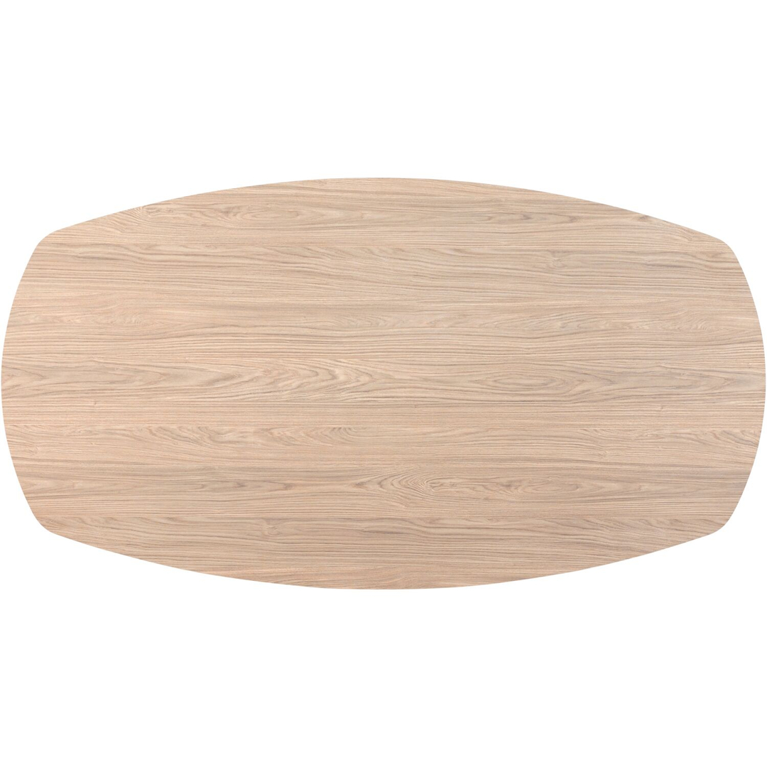 Eettafel Mascaro 190x102 cm Deens ovaal misty oak