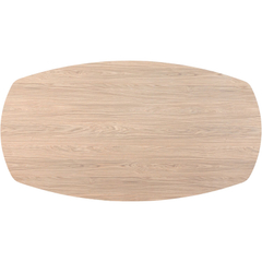 Eettafel Mascaro 190x102 cm Deens ovaal misty oak
