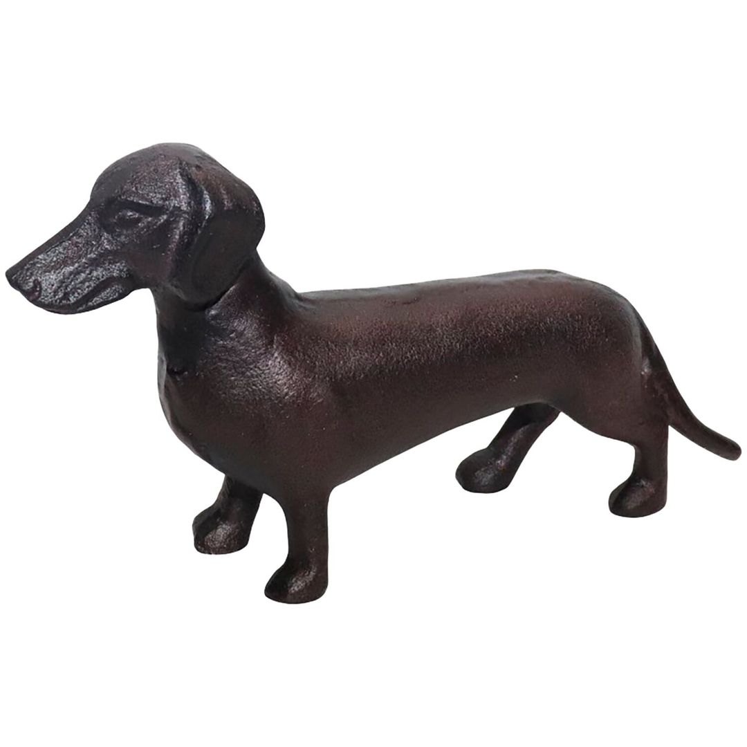 Decoratiebeeld Trebbia hond zwart
