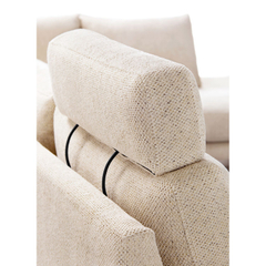 Hoekbank rechts Aziri ecru supreme comfort