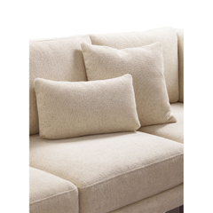 Hoekbank rechts Aziri ecru supreme comfort