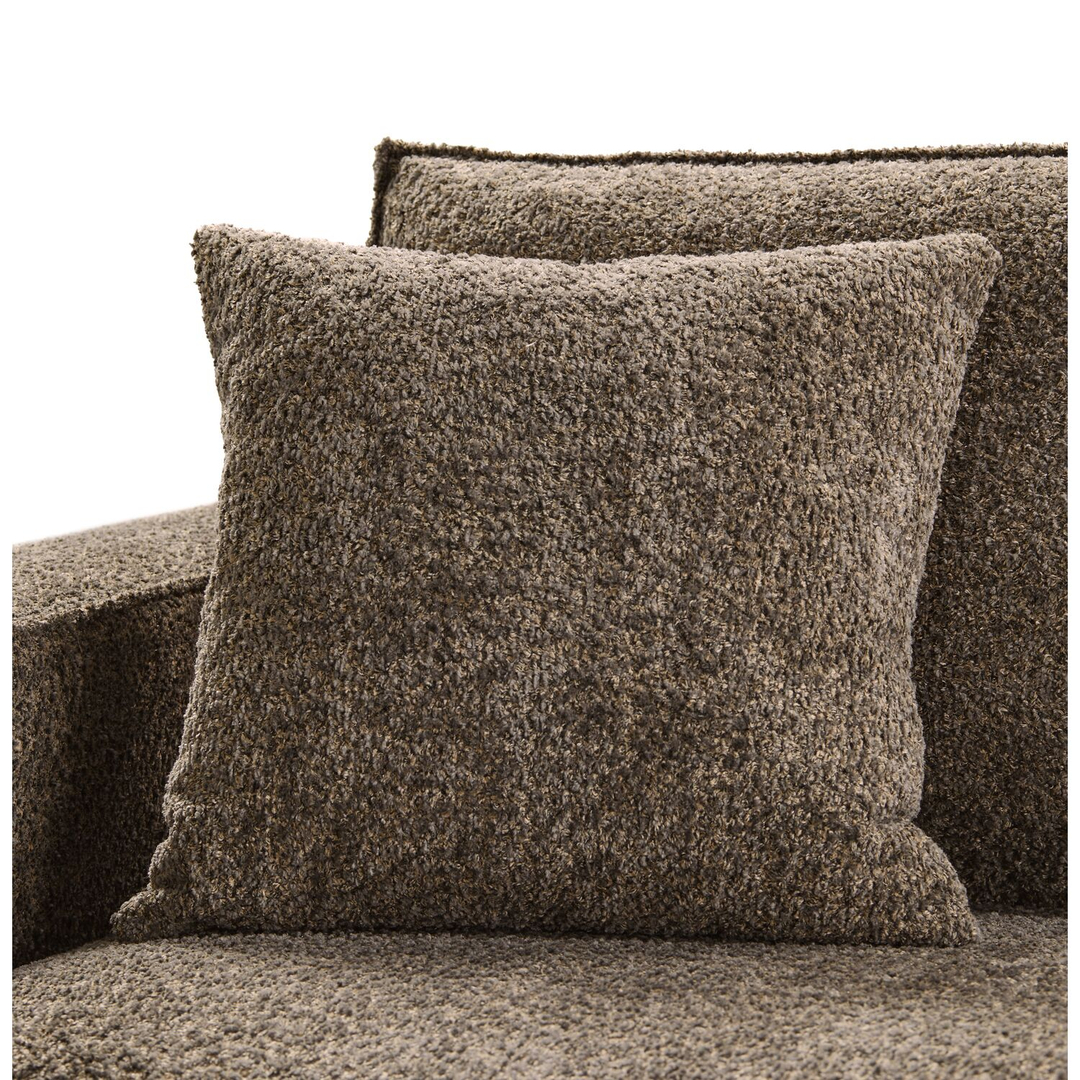 Hoekbank rechts Andelo bruin premium comfort