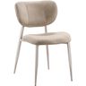 Eetkamerstoel Gomba microvezel beige