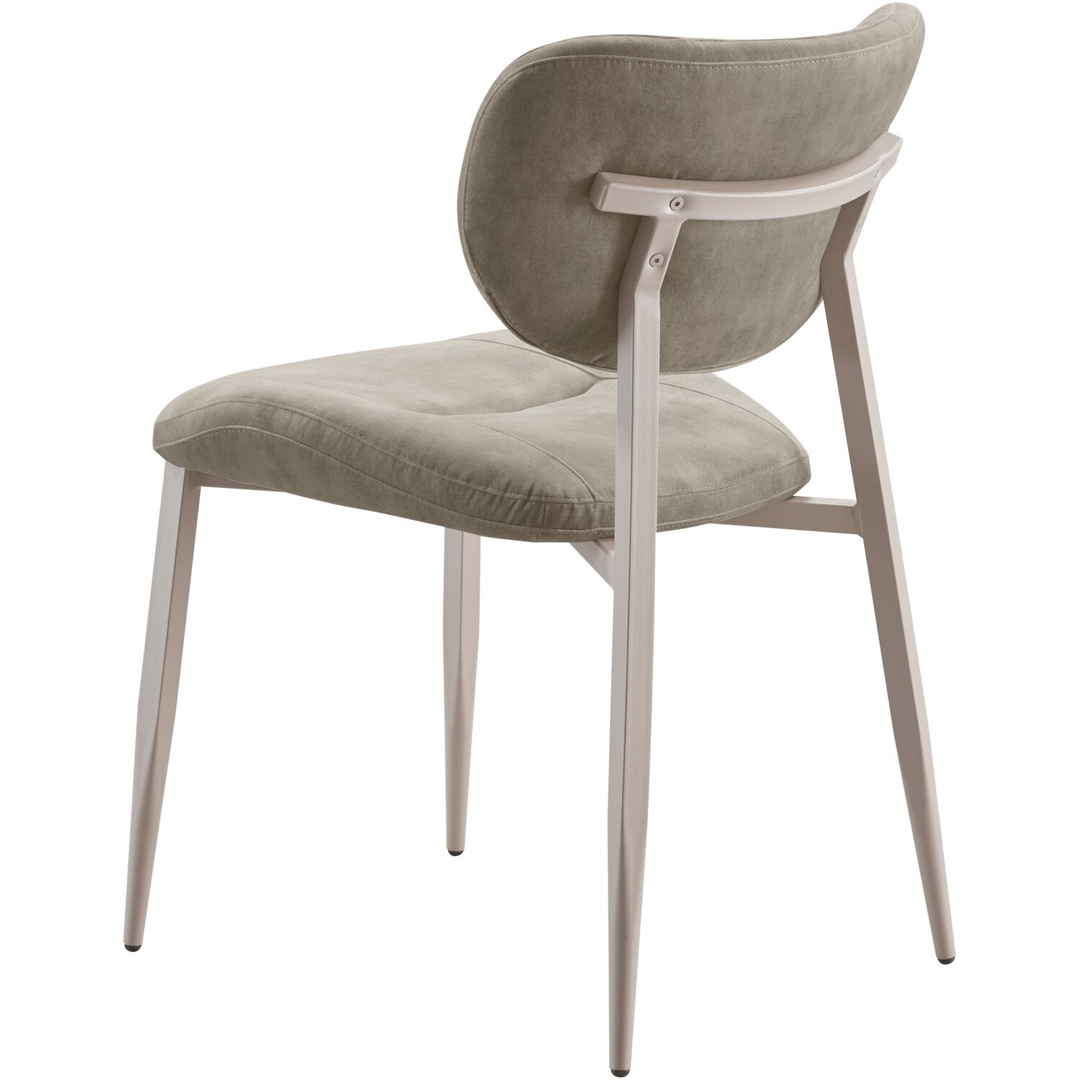 Eetkamerstoel Gomba velvet beige