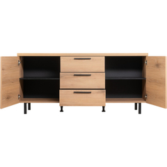 Dressoir Paranno 77x165x42 cm bruin