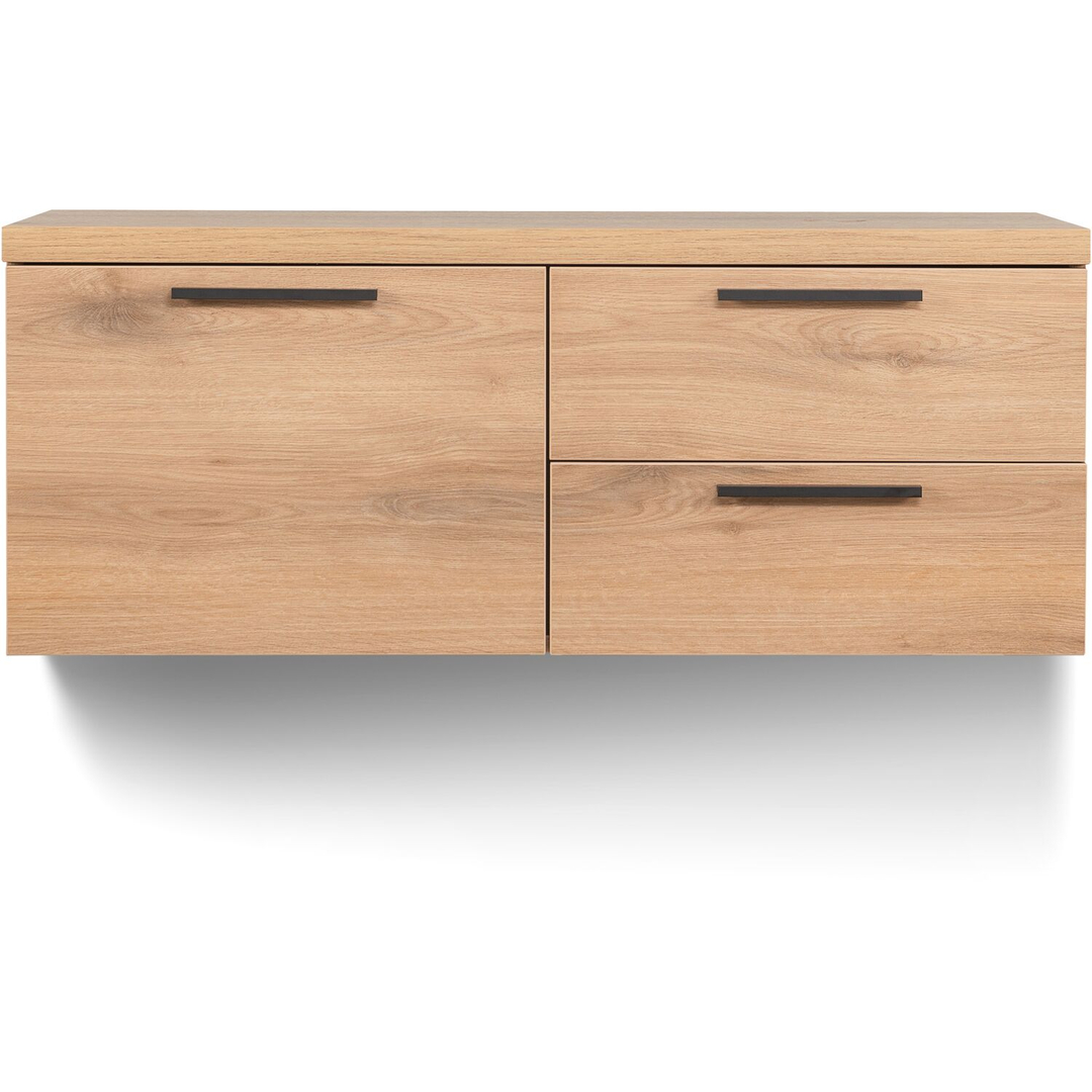 Tv-meubel Paranno 110 cm bruin