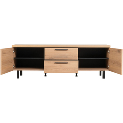 Tv-meubel Paranno 165 cm bruin