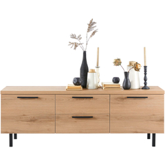 Tv-meubel Paranno 165 cm bruin