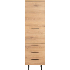 Opbergkast Paranno 197x055x42 cm bruin