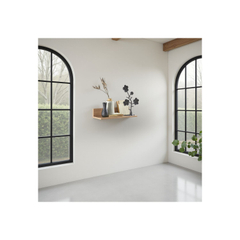 Wandplank Paranno 21x55 cm bruin