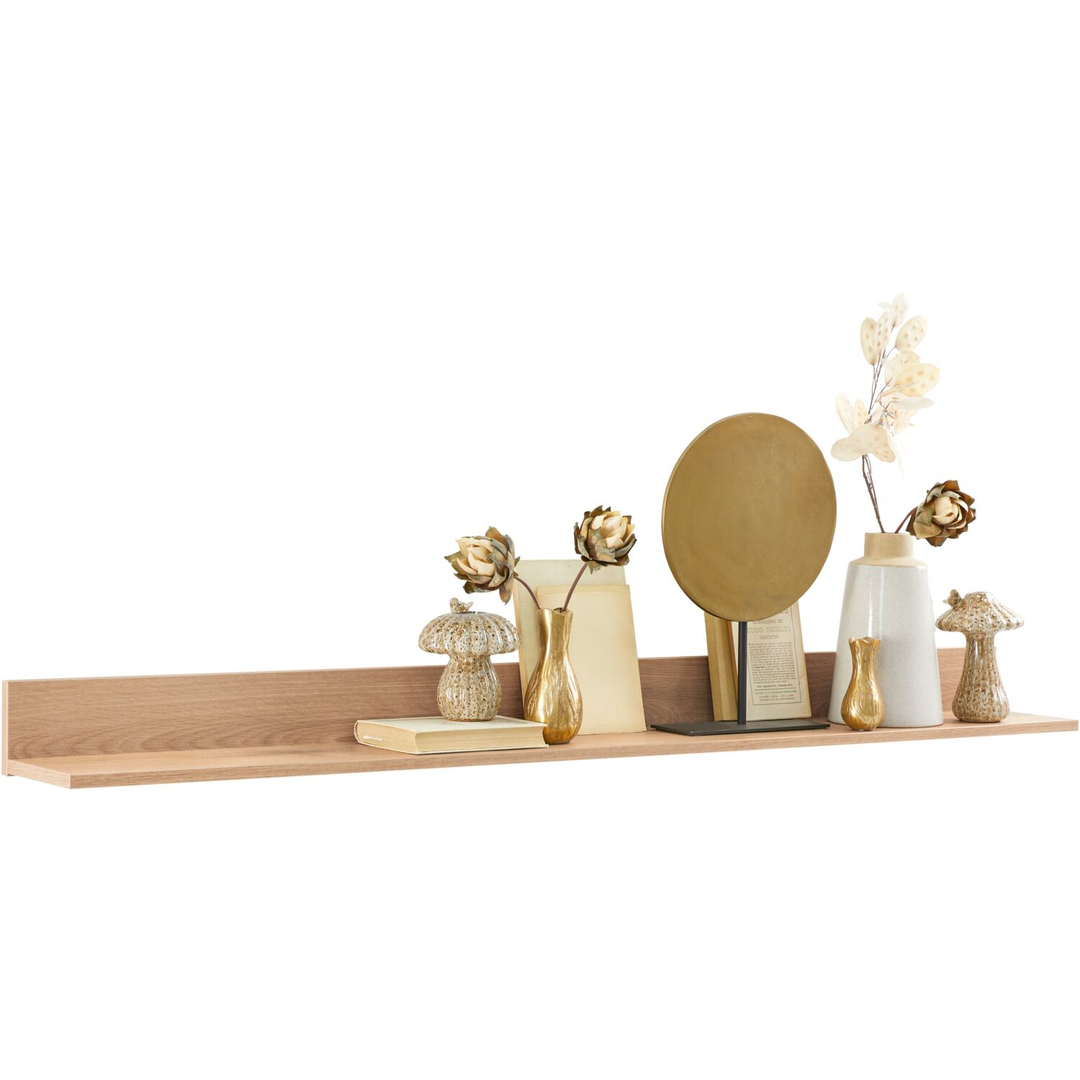 Wandplank Paranno 21x165 cm bruin