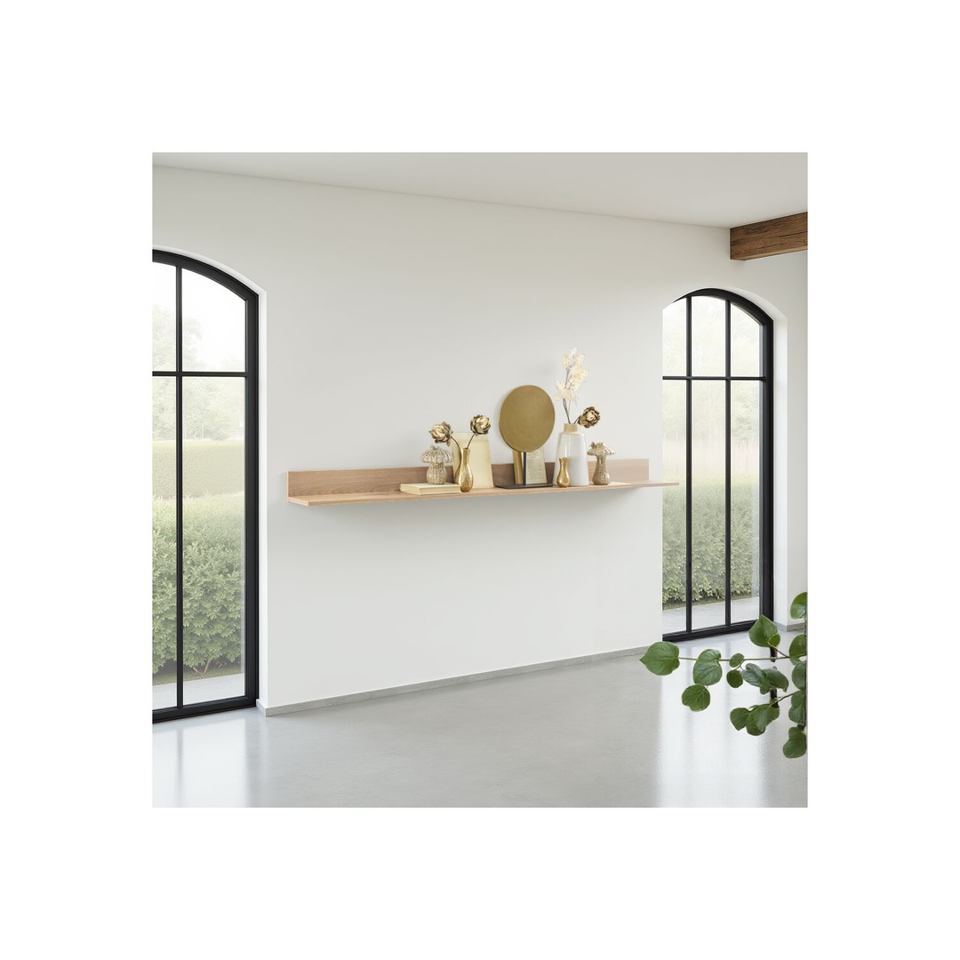Wandplank Paranno 21x165 cm bruin
