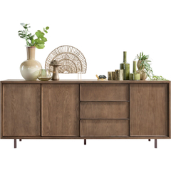 Dressoir Calvo 80x200x45 cm bruin