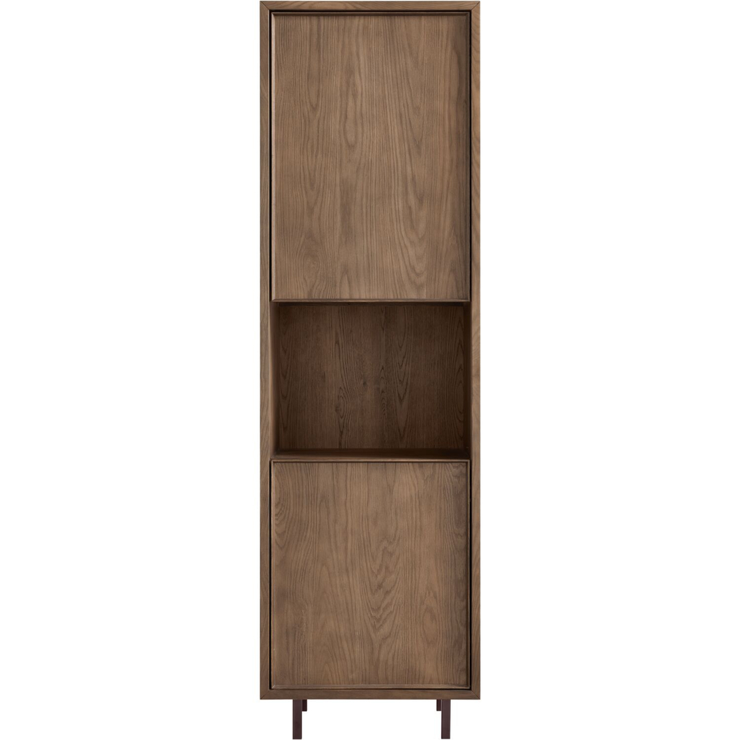 Opbergkast Calvo 202x060x040 cm bruin