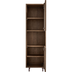 Opbergkast Calvo 202x060x040 cm bruin