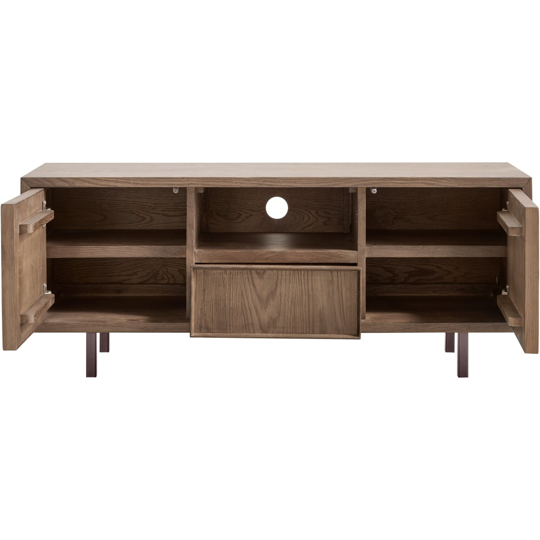 Tv-meubel Calvo 125 cm bruin