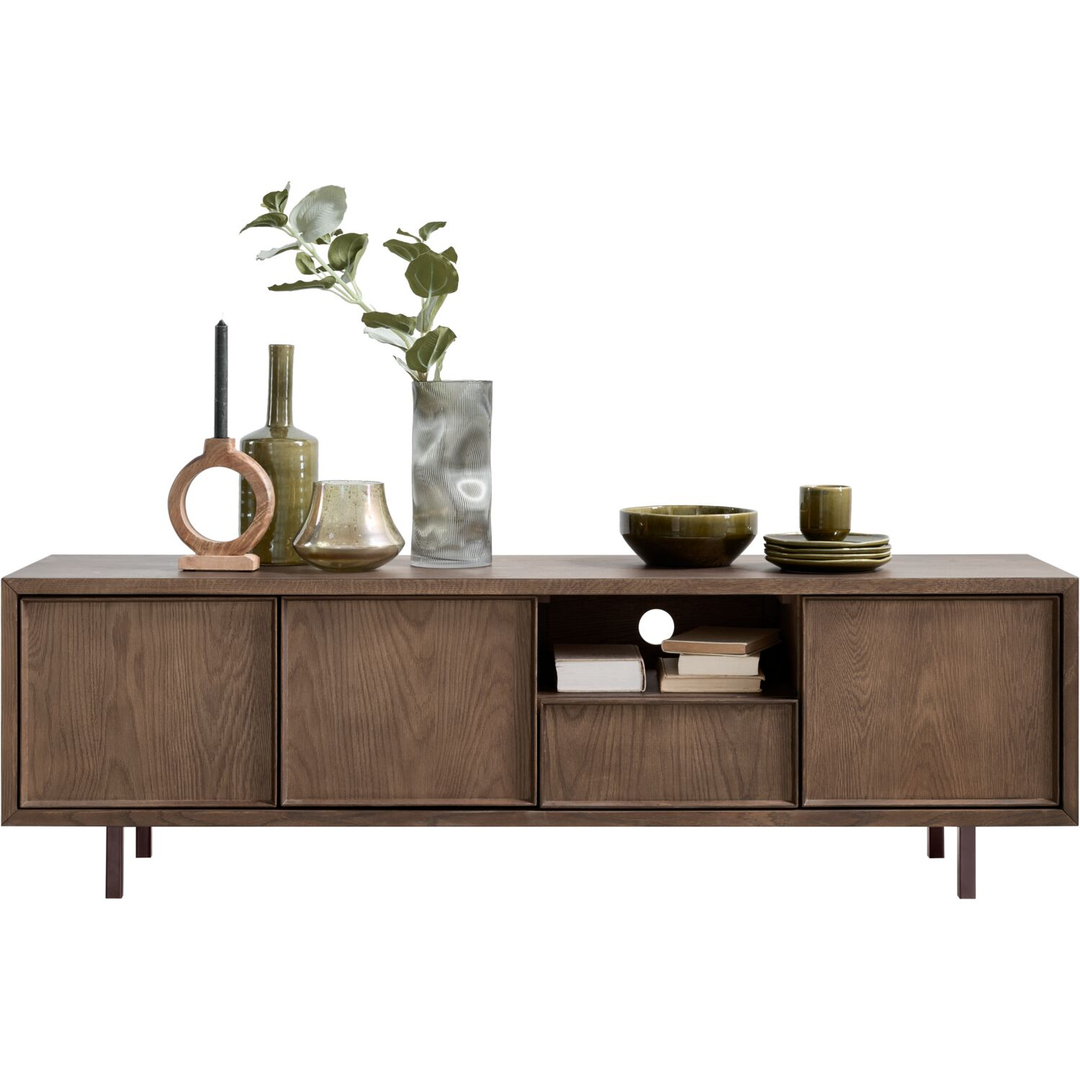Tv-meubel Calvo 165 cm bruin