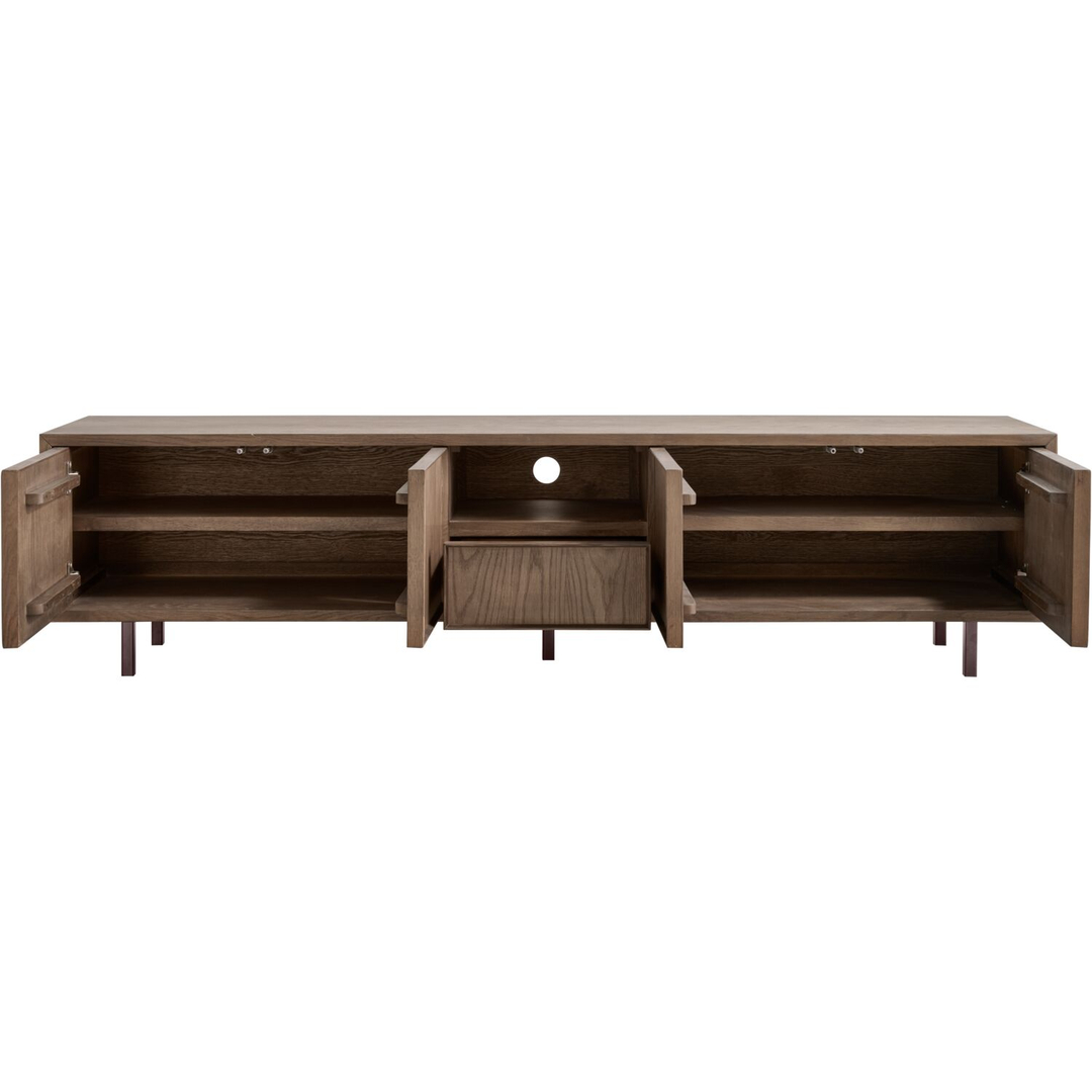 Tv-meubel Calvo 205 cm bruin