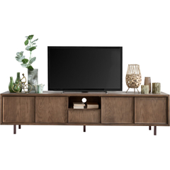 Tv-meubel Calvo 205 cm bruin