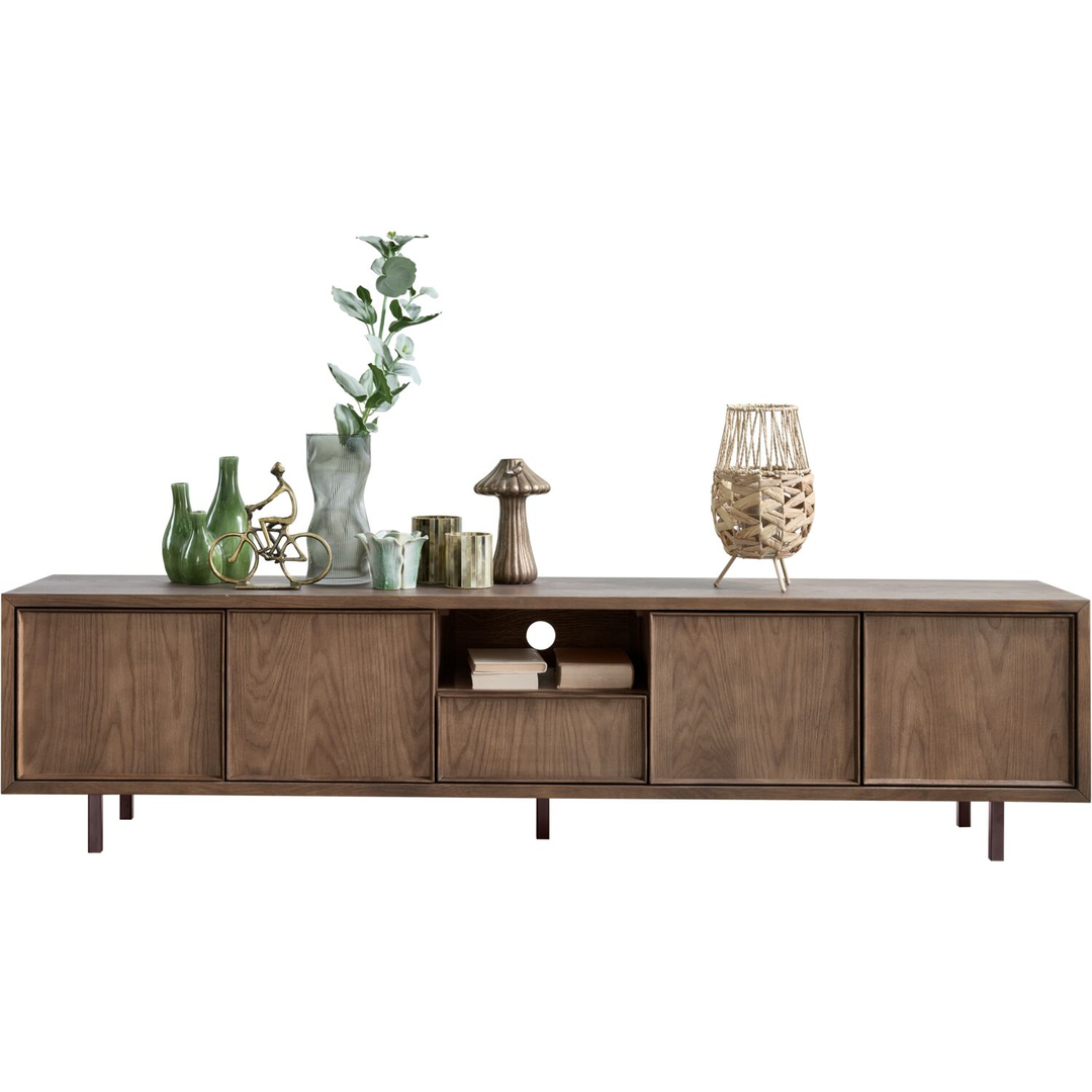 Tv-meubel Calvo 205 cm bruin
