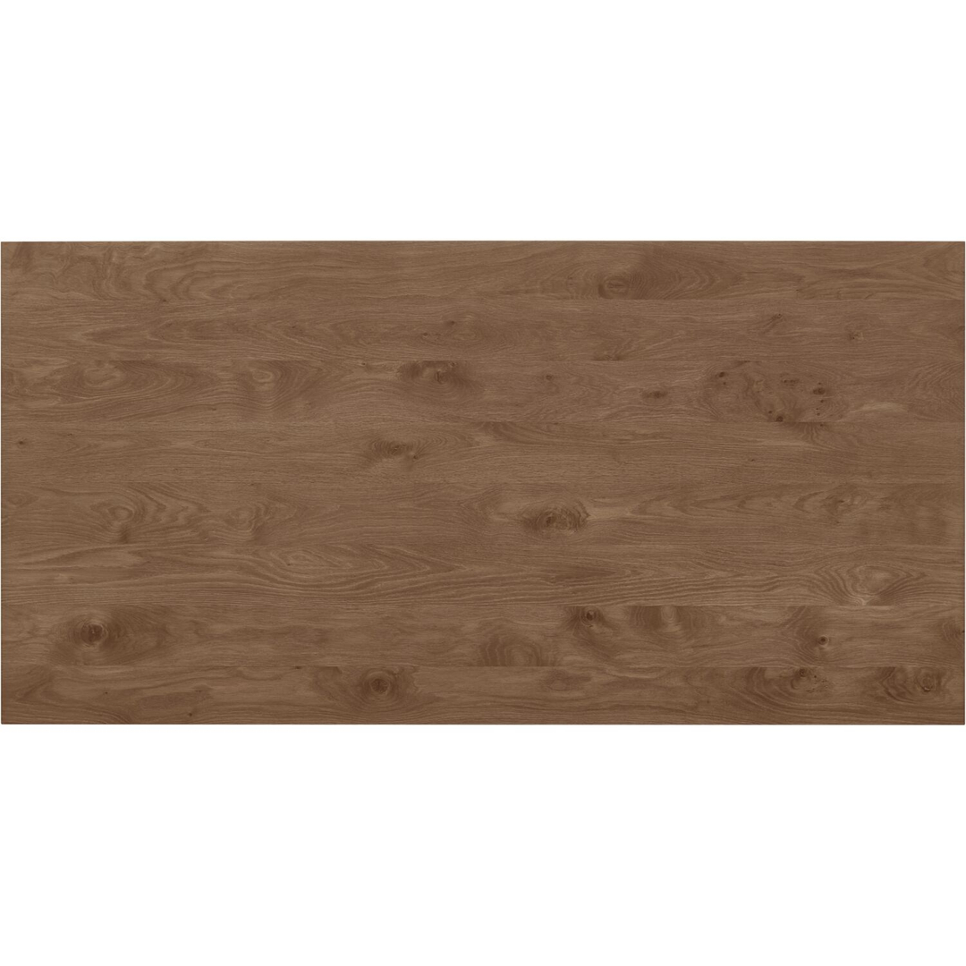 Eettafel Tavolo eikenhout 200x100 cm rechthoekig donkerbruin