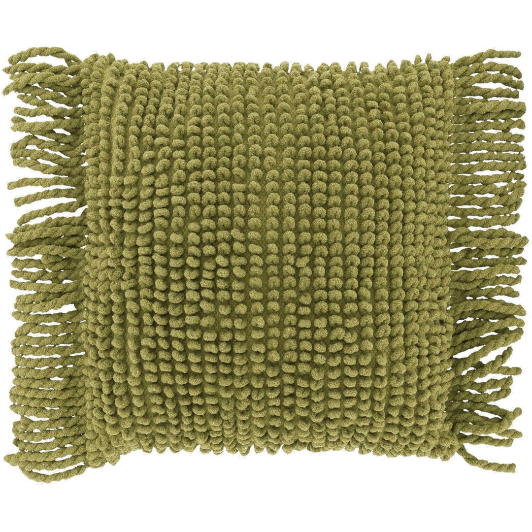 Sierkussen Canevino 45x45cm mosgroen