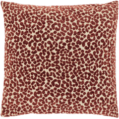 Sierkussen Savuto 45x45cm bordeauxrood