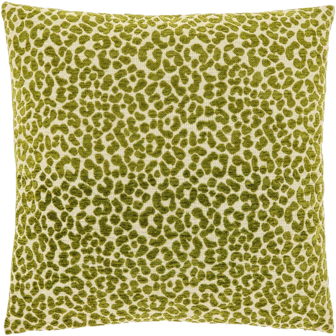 Sierkussen Savuto 45x45cm mosgroen