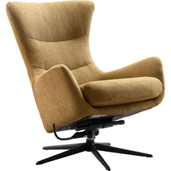 Draaifauteuil Tronto bruin basic comfort