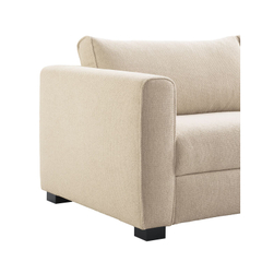 Hoekbank rechts Licato naturel relaxfunctie premium comfort