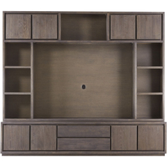 Tv-wandmeubel Lavio grafiet eikenhout 242 cm