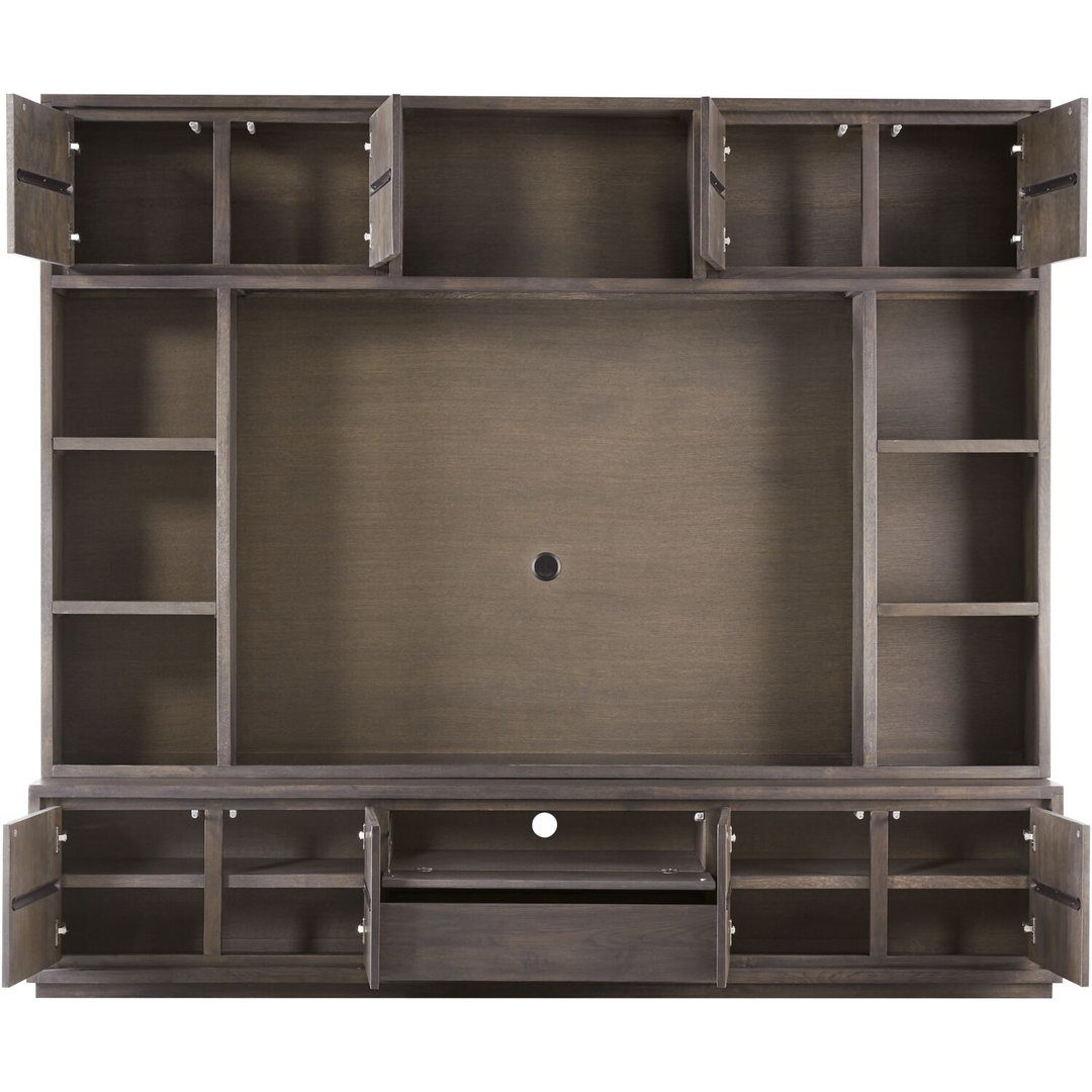 Tv-wandmeubel Lavio grafiet eikenhout 242 cm