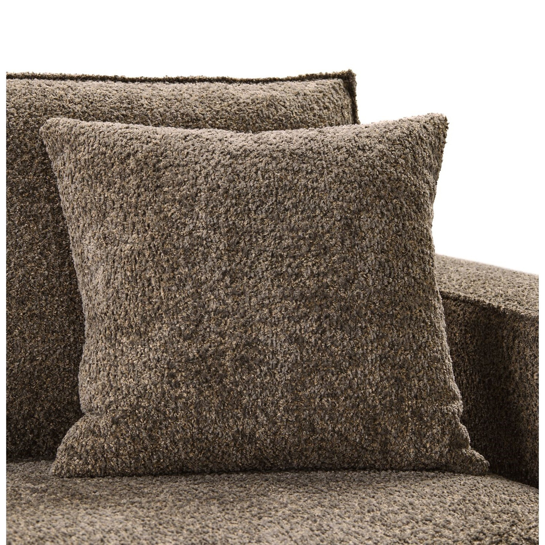 Hoekbank links Andelo bruin premium comfort