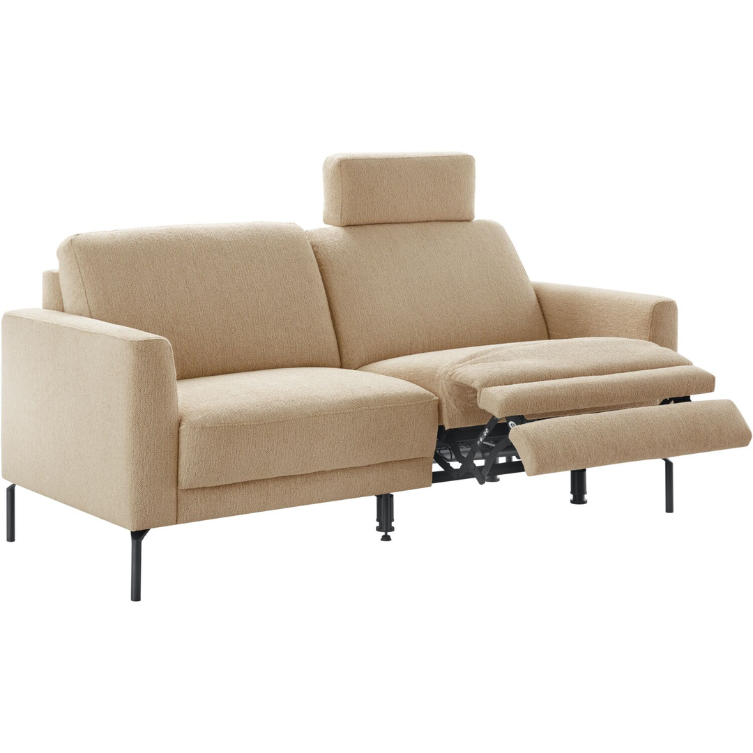 2,5 zitsbank Moscato koudschuim beige relaxfunctie rechts
