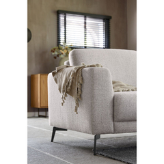 Hoekbank links Moscato lichtgrijs excellent comfort