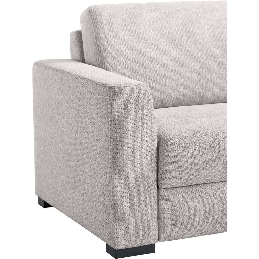 Hoekbank links Muscolo grijs relaxfunctie premium comfort