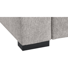 Hoekbank links Muscolo grijs relaxfunctie premium comfort