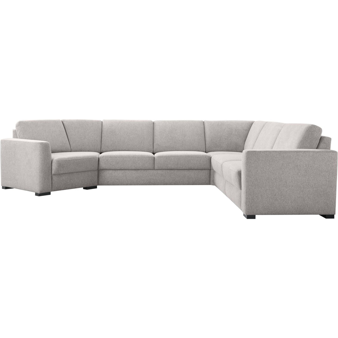 Hoekbank rechts Muscolo grijs relaxfunctie premium comfort