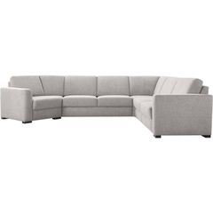 Hoekbank rechts Muscolo grijs relaxfunctie premium comfort