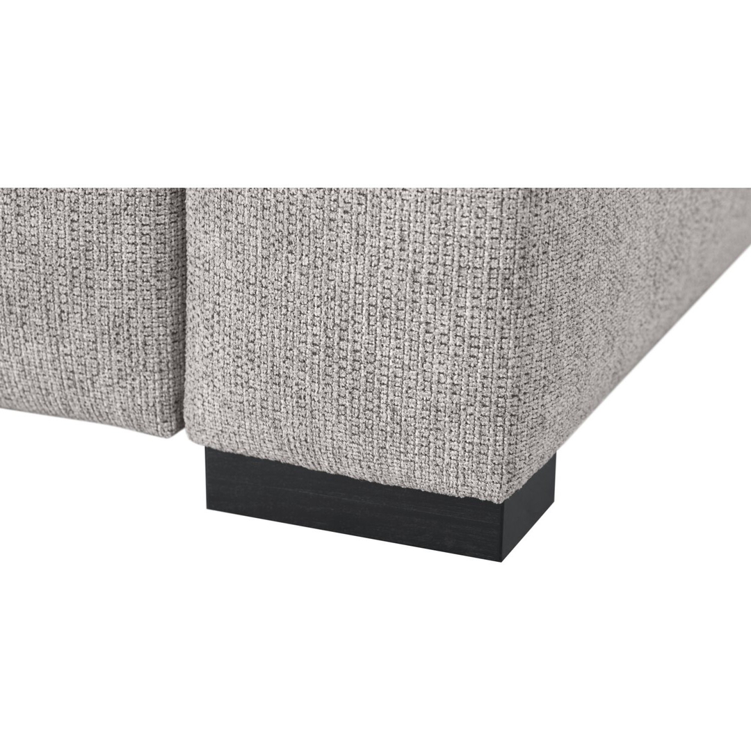 Hoekbank rechts Muscolo grijs relaxfunctie premium comfort